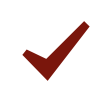 Red checkmark