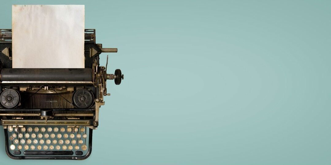 type writer bluegray background ribbet