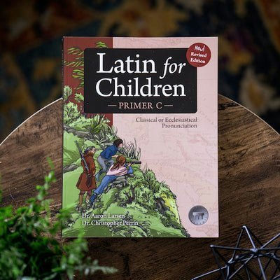 Image of text book for Latin for Children C*
