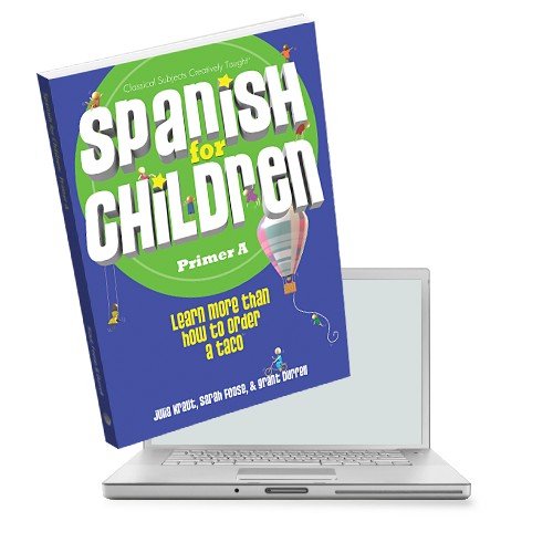 Image of text book for Spanish for Children A (MS)